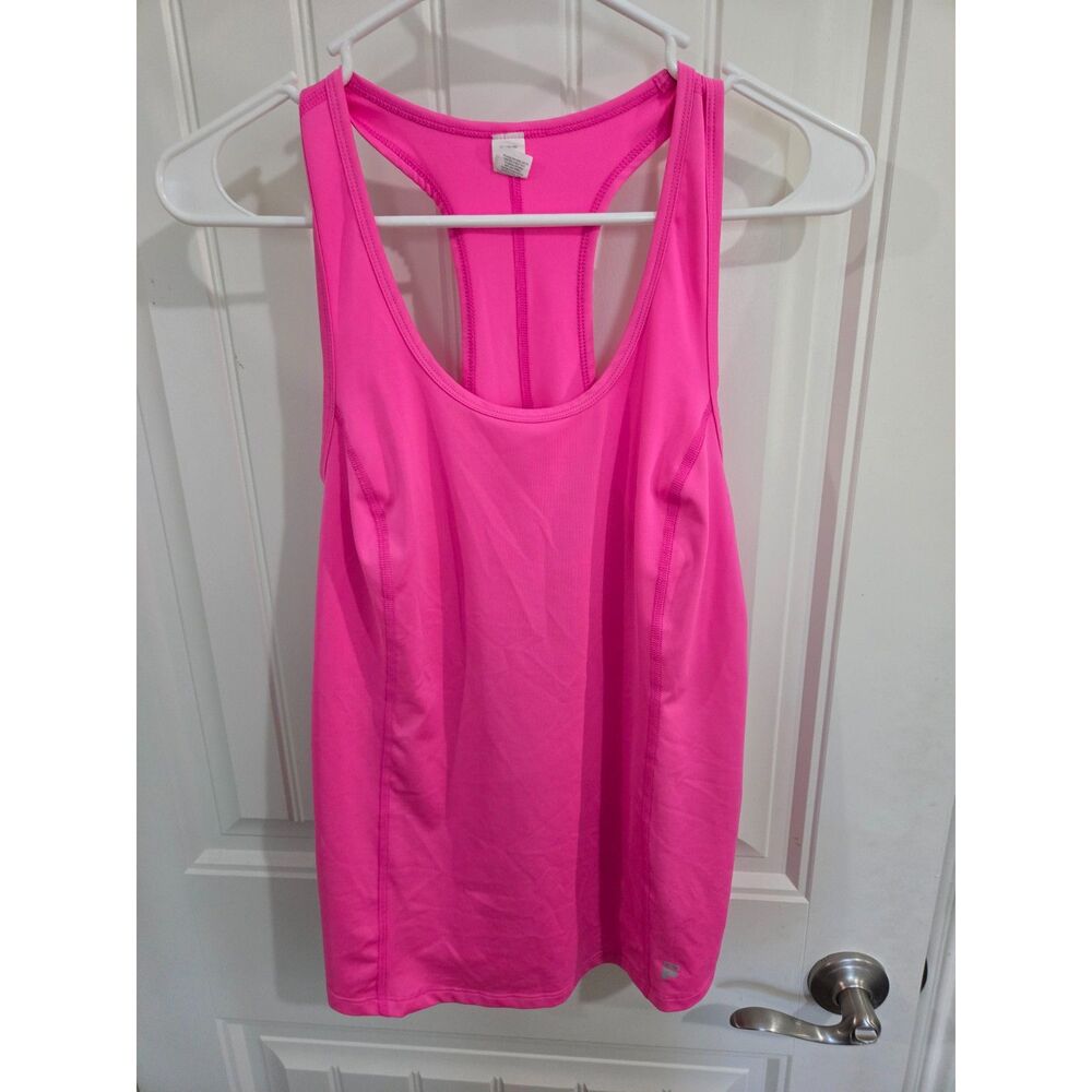 FILA Sport Women’s Small Hot Pink Racerback Athletic Tank Top Workout Shirt
